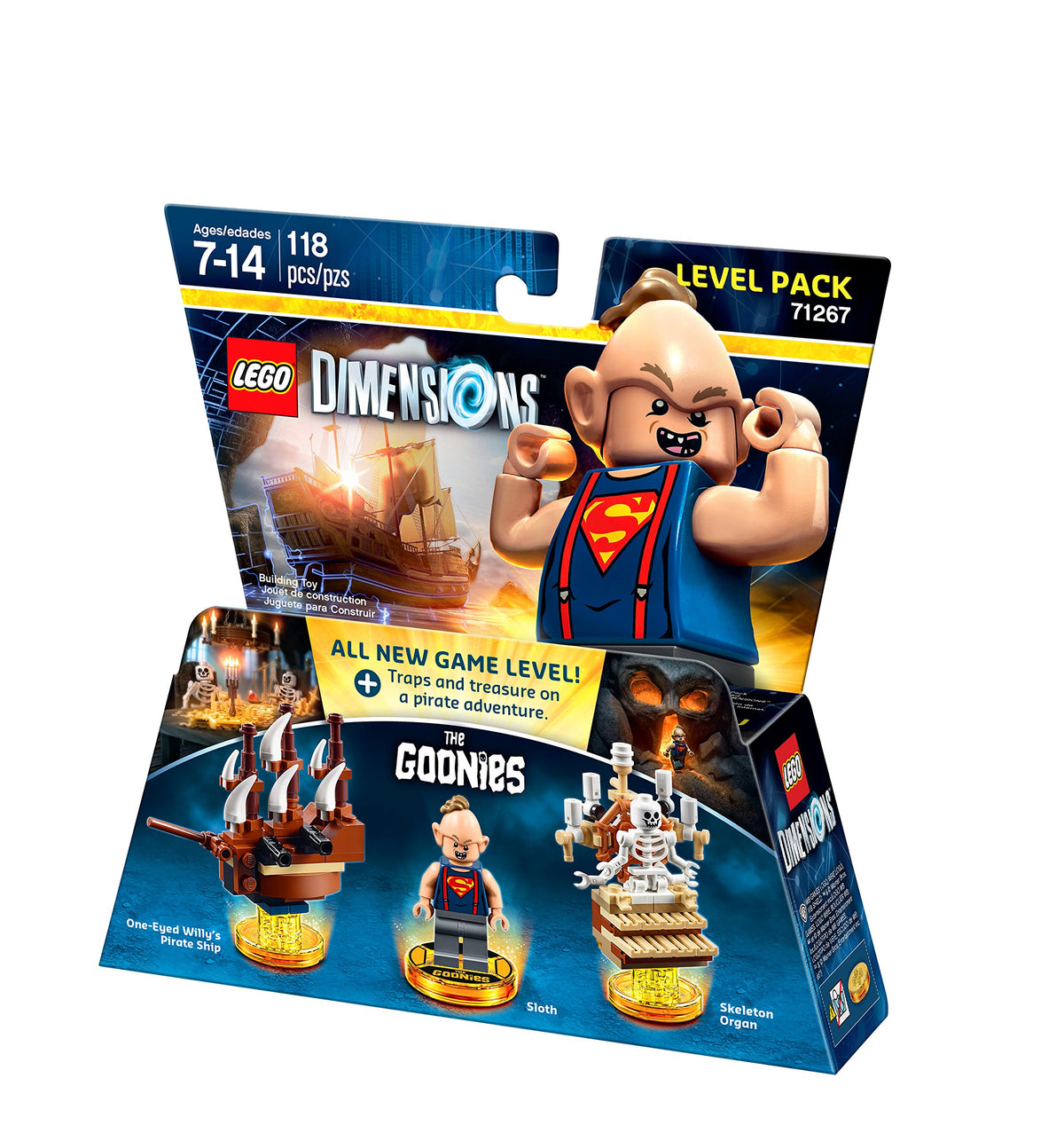 WB LEGO Dimensions Goonies Pirate Ship ride enabling quick, dynamic escape scenes.