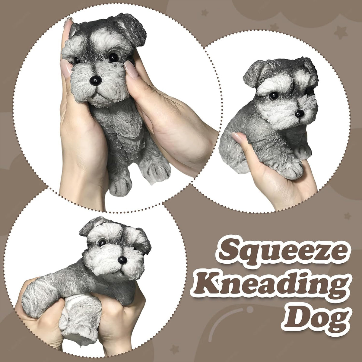 WDFXLWT Big Taba Squishy Dog decorative design doubles as a cute room accent