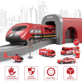 Wdmiya battery-operated train in action on track with smooth movement