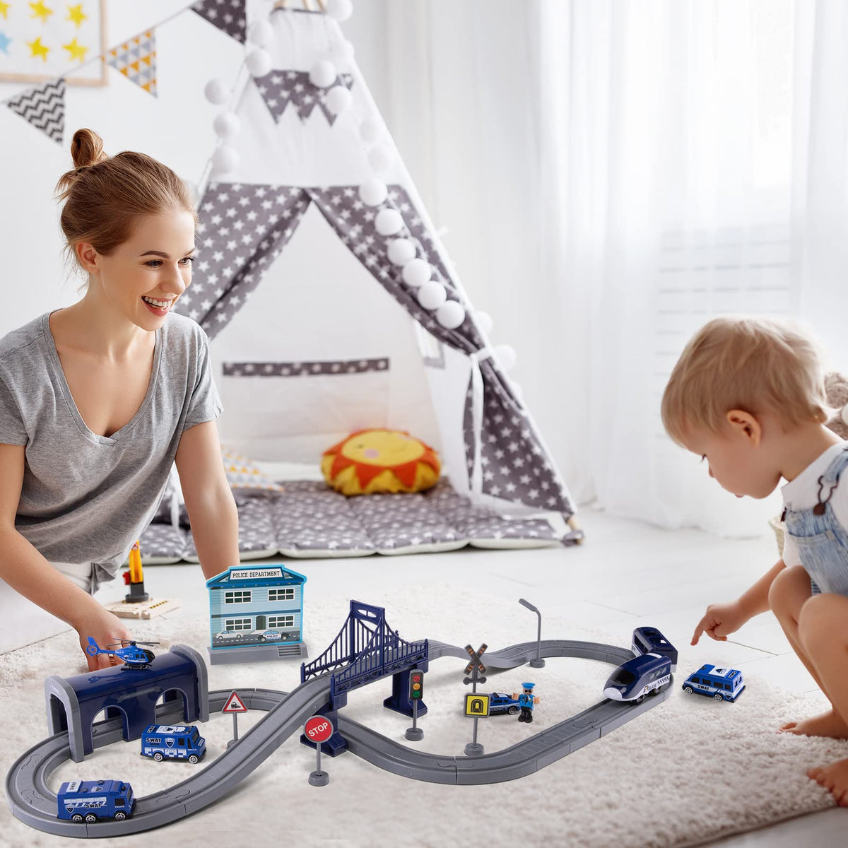 Wdmiya bridge-and-tunnel enhances imaginative journeys and creates longer track layouts.