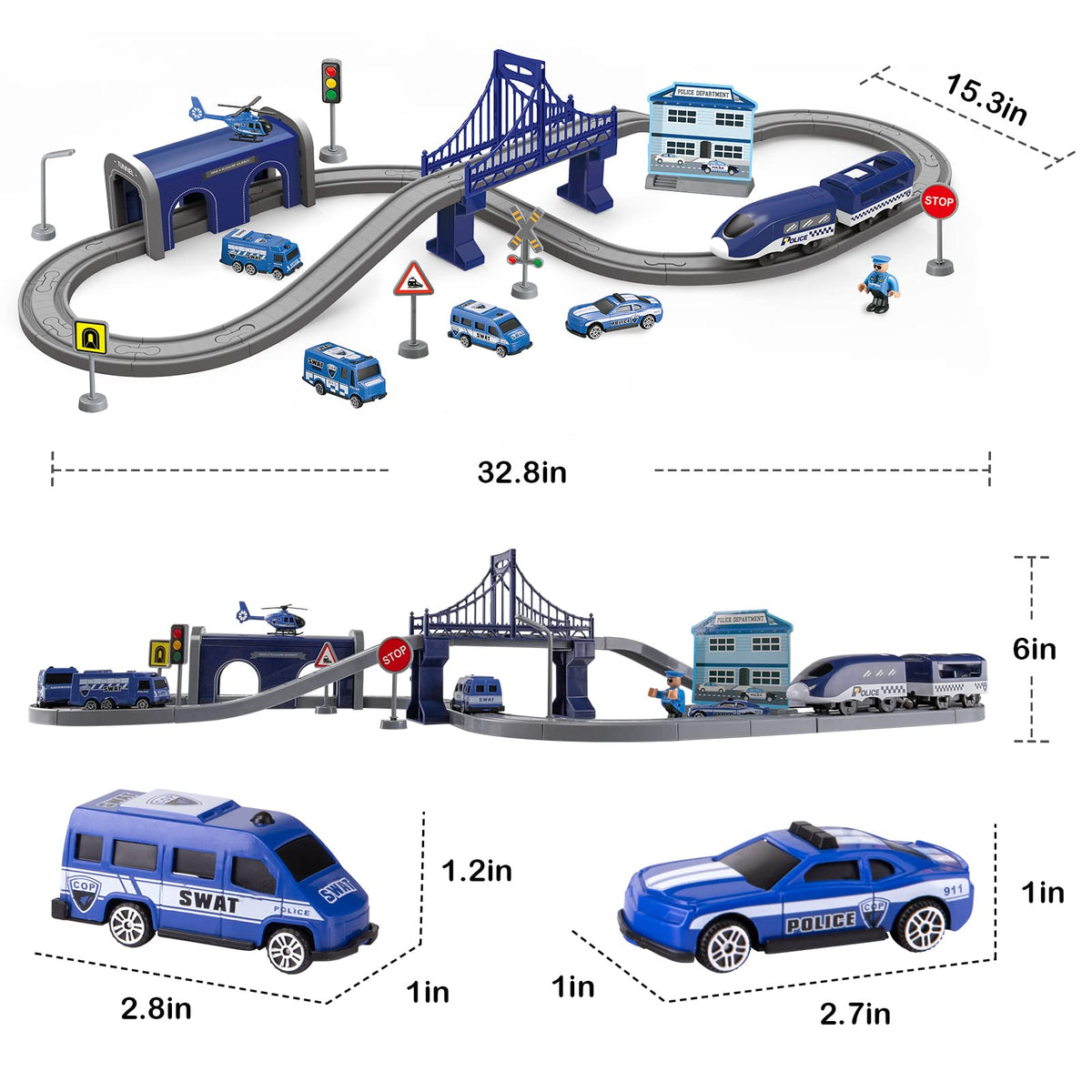 Wdmiya stop-and-go-signal helps teach sequencing and safe train operation.