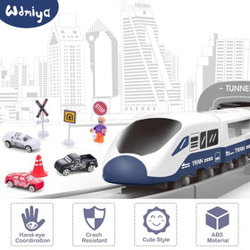 Wdmiya train set magnetic couplings enable quick sturdy connections for easy expansions