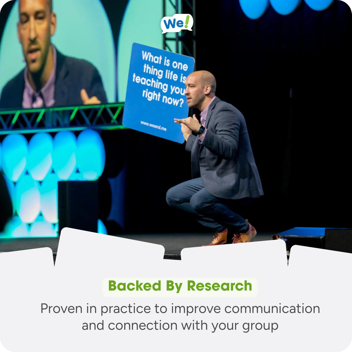 Professionals trust We! Connect Cards to improve collaboration and workplace culture.