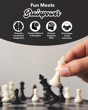 WE Games Best Value Tournament Chess Set roll-up board ready for travel