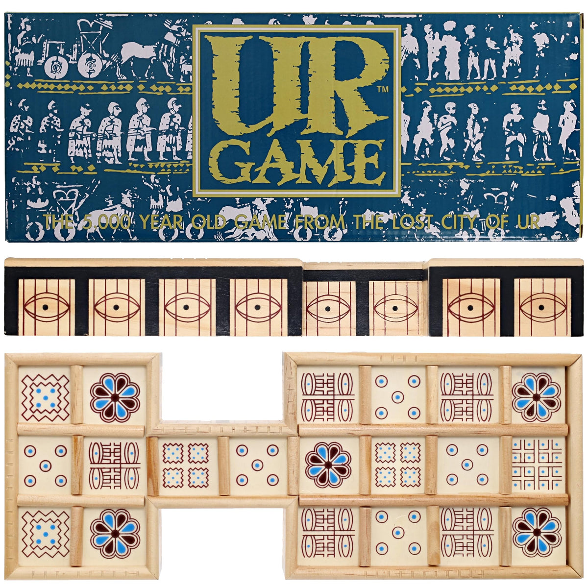 WE Games The Royal Game of UR compact edition ideal for coffee table display