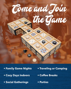 WE Games The Royal Game of UR ready-to-play set that blends history and strategy