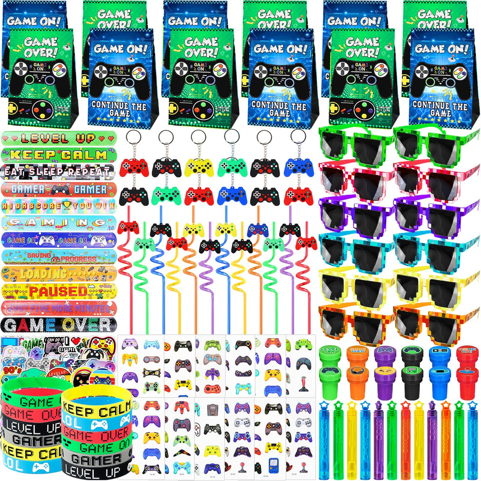 We1stdsee 12 video game gift bags for party favors and prizes