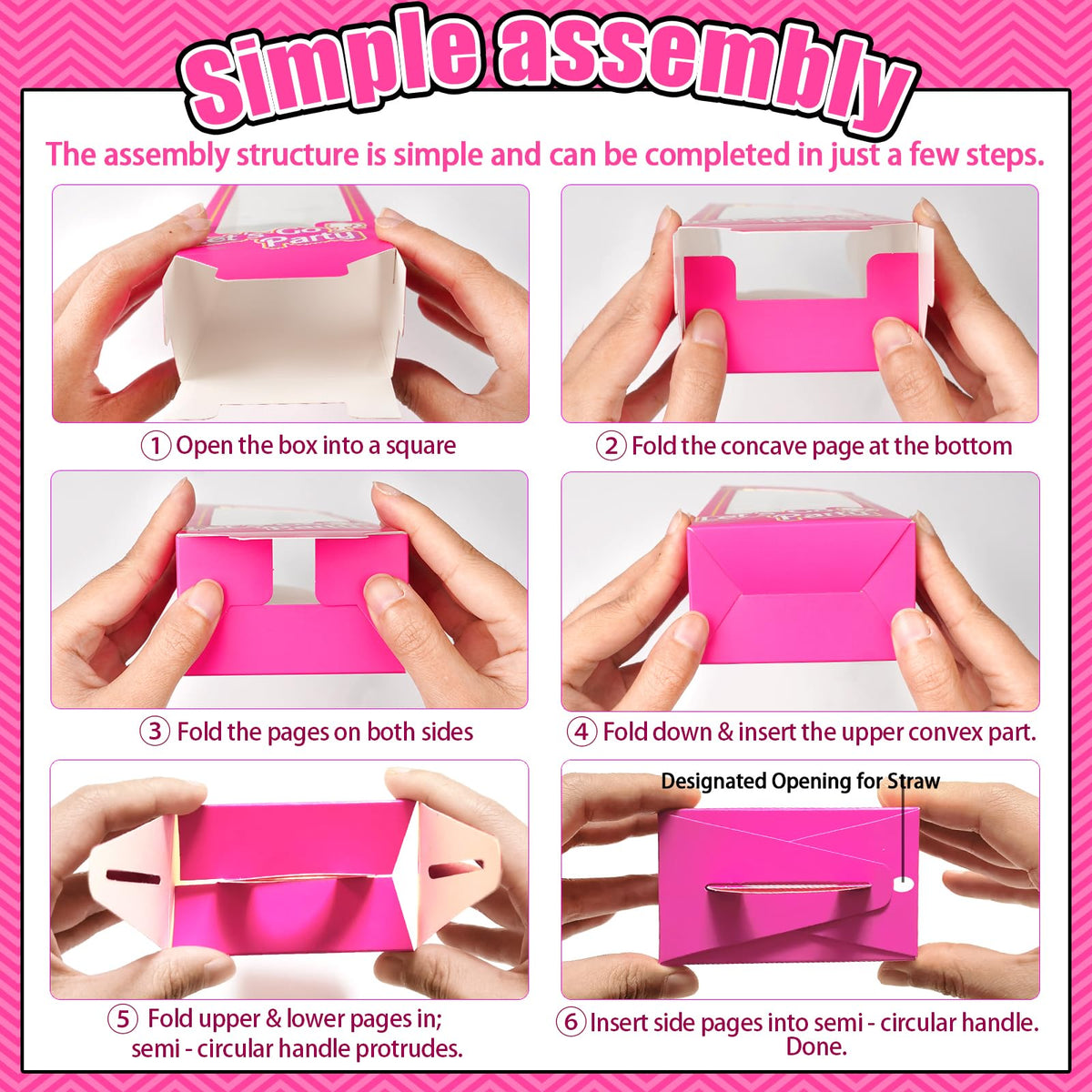 We1stdsee gift boxes with transparent fronts for display