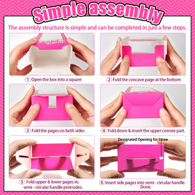 We1stdsee gift boxes with transparent fronts for display