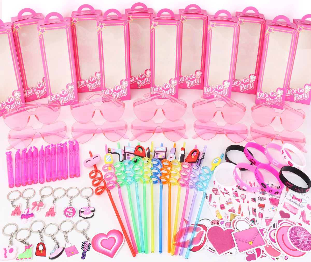 We1stdsee pink stickers for decorating and gifting