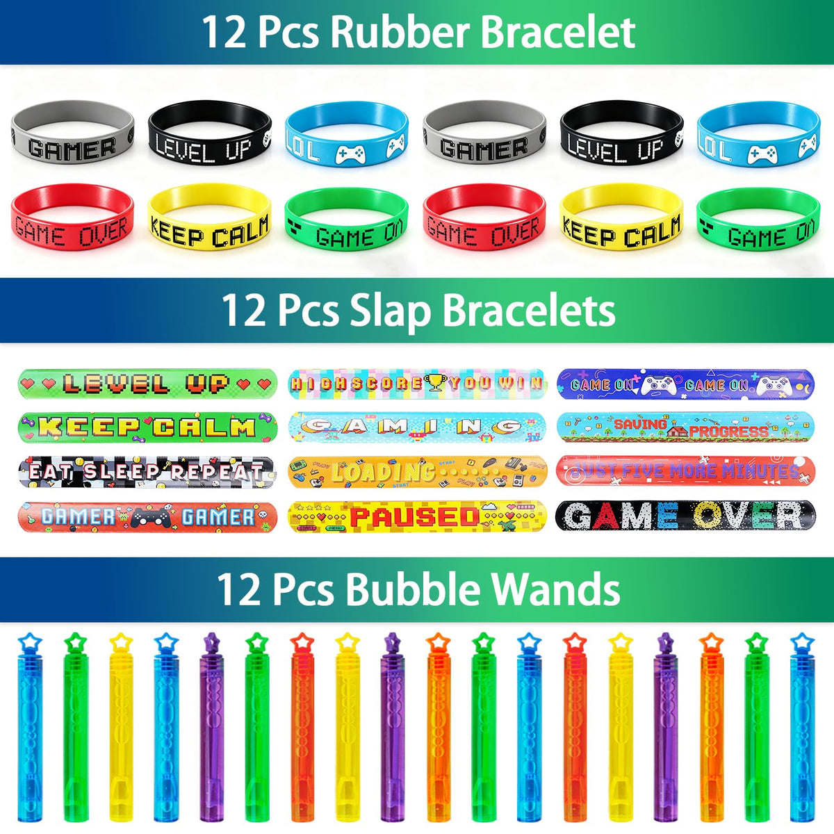We1stdsee rubber bracelets provide durable, colorful rewards for games and prizes