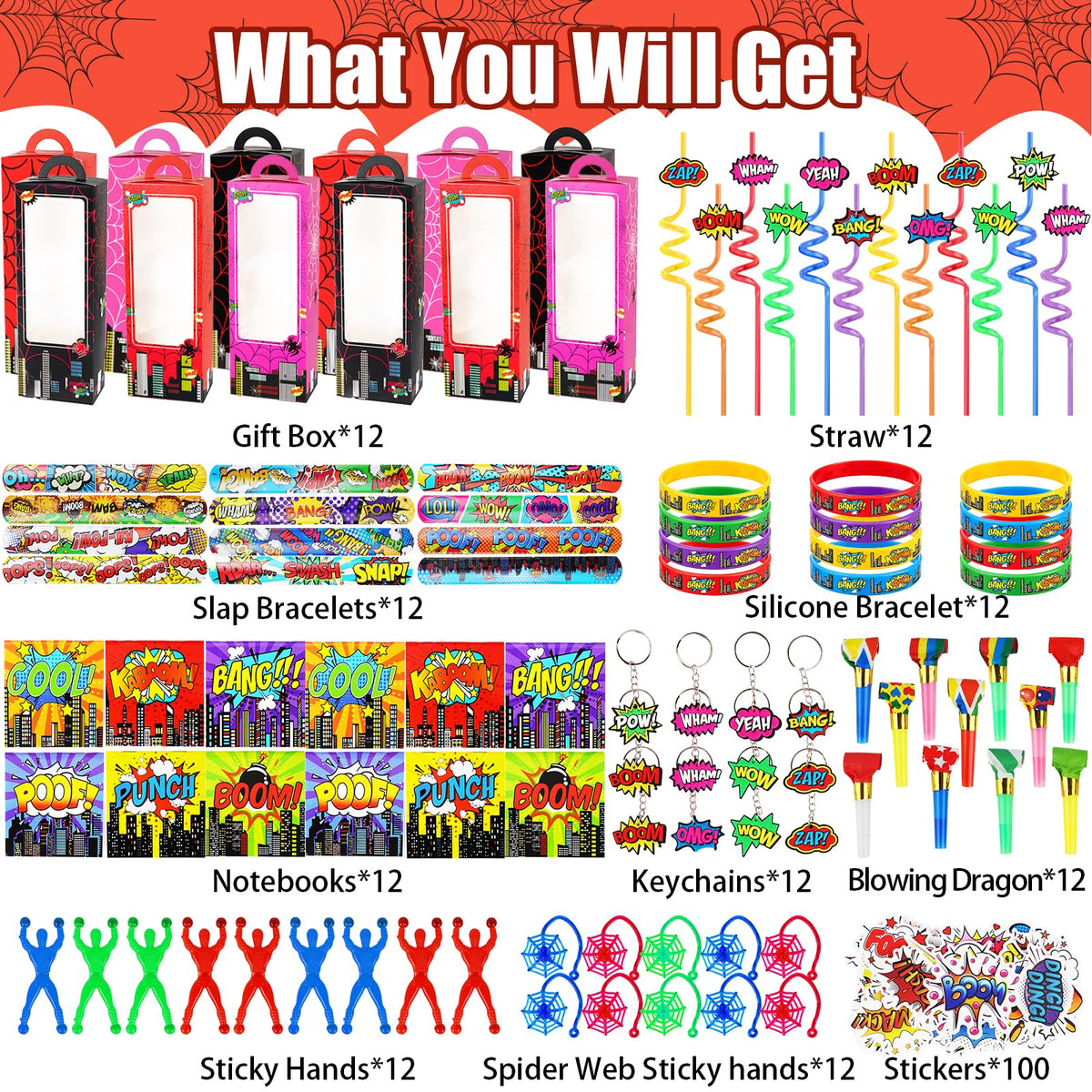 We1stdsee spider silicone wristbands are comfortable and durable.