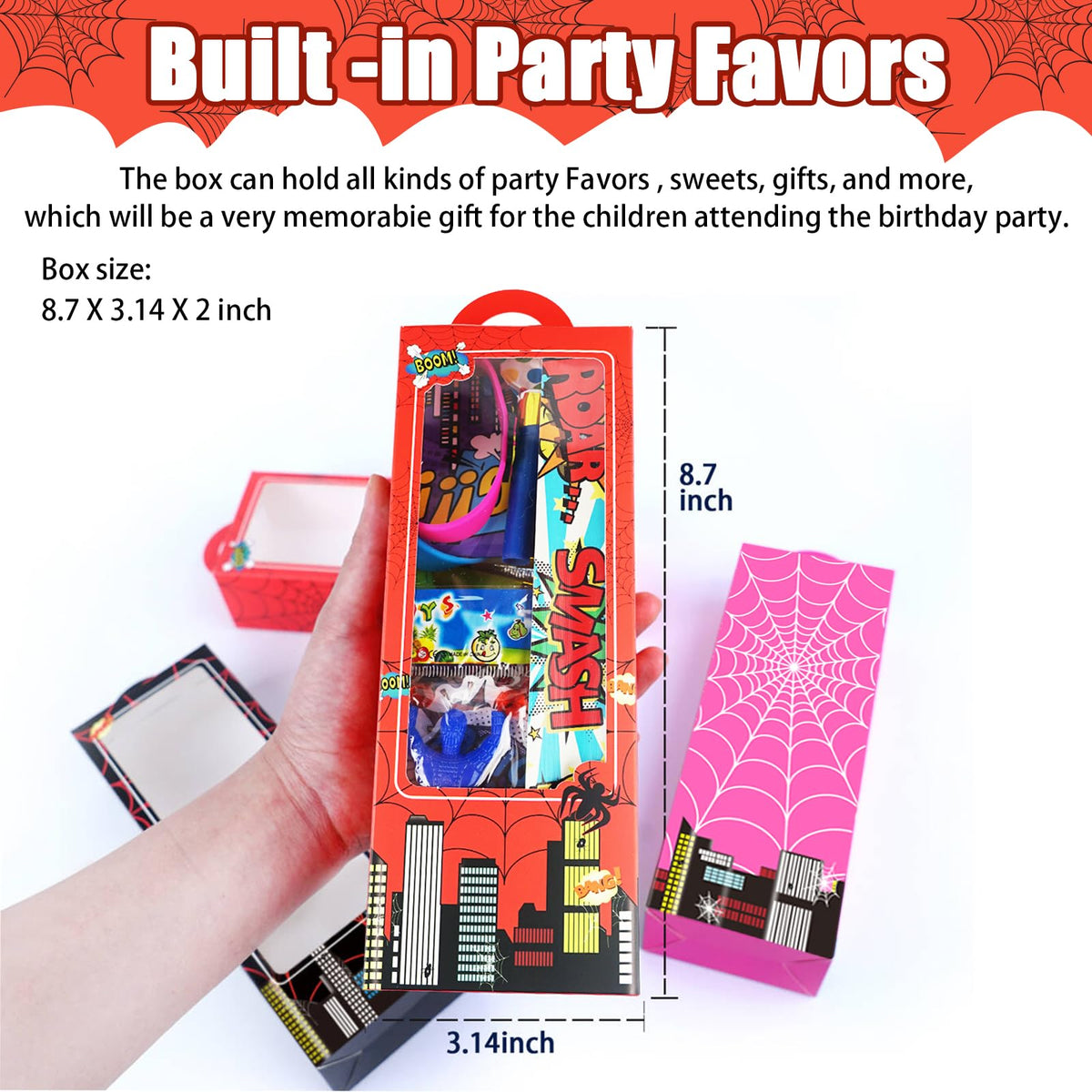 We1stdsee spider straws for festive drinks and snacks.