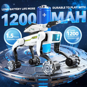 WEACFUS omnidirectional mecanum drive enables smooth, agile movement.