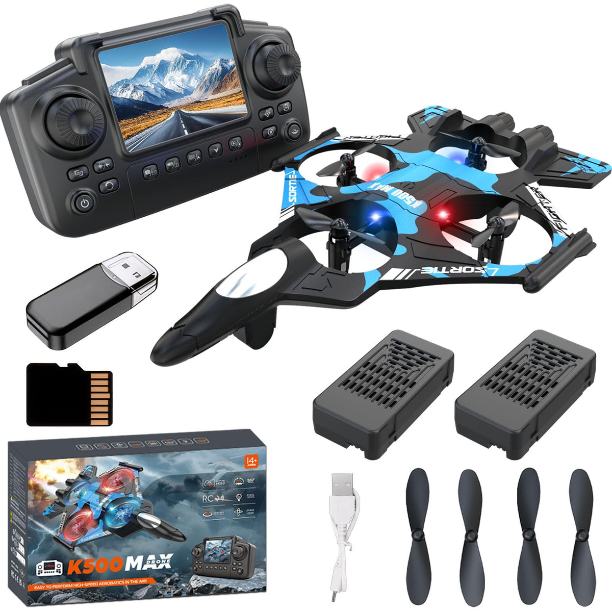 Weavixol camera drone controller screen for immersive flight view