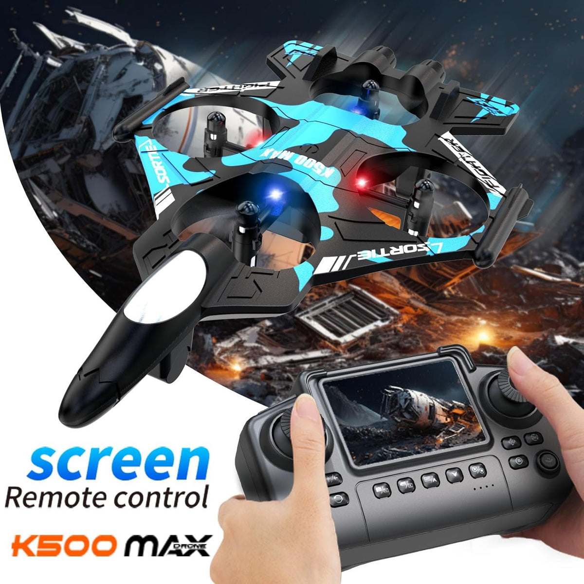 Weavixol durable ABS body reduces damage during flights
