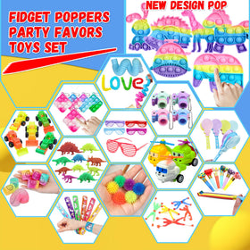 WEBROD animal fidget keychain set for hands on learning and play