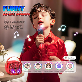HiFi stereo sound delivers clear notes for budding singers.