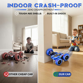Wedopro RC Car 360-degree stunt demonstrates dynamic action
