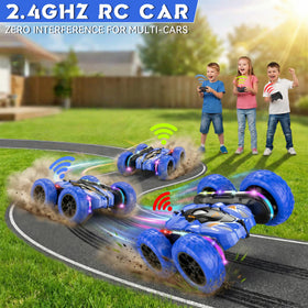 Wedopro RC Car all-terrain tires absorb shocks on stairs and pavement