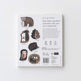 Wee Gallery Woodland Lacing Cards support portable learning on the go.