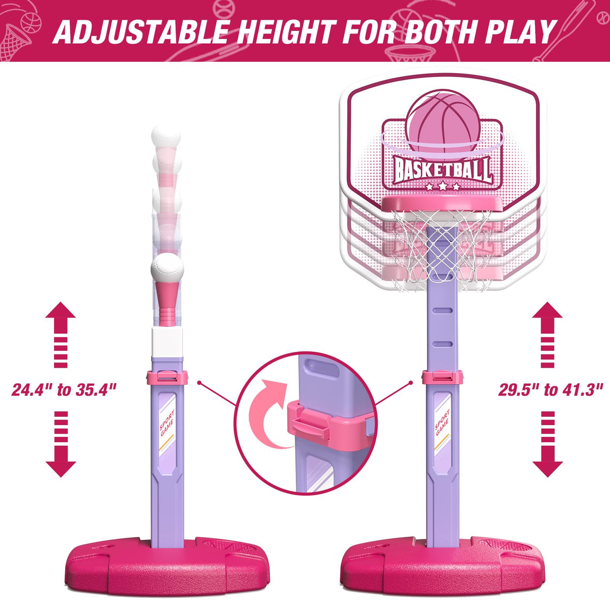 Wee Wonders automatic pitching machine provides hands-free batting fun