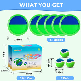 Weehoey portable storage bag keeps paddles organized between uses.