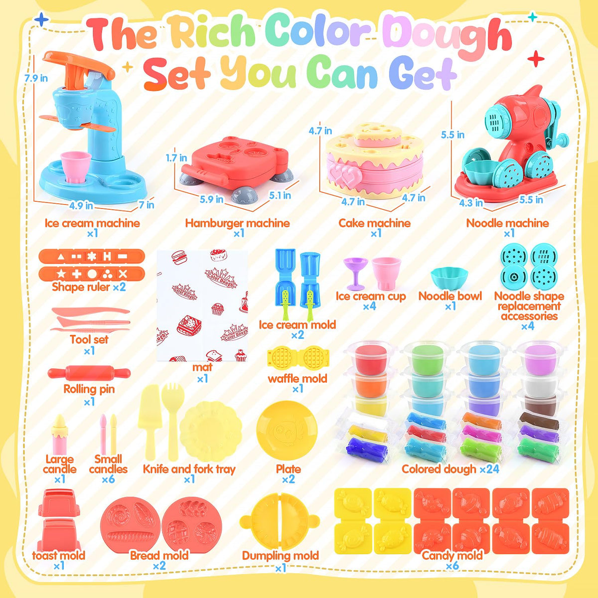 WeeHomm color dough noodle maker enables creative crafting sessions