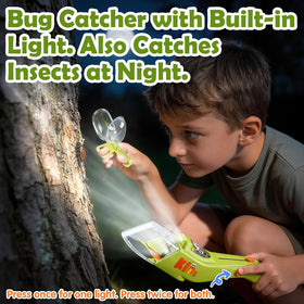 WeeHomm bug catcher kit magnifying cup for close insect study.