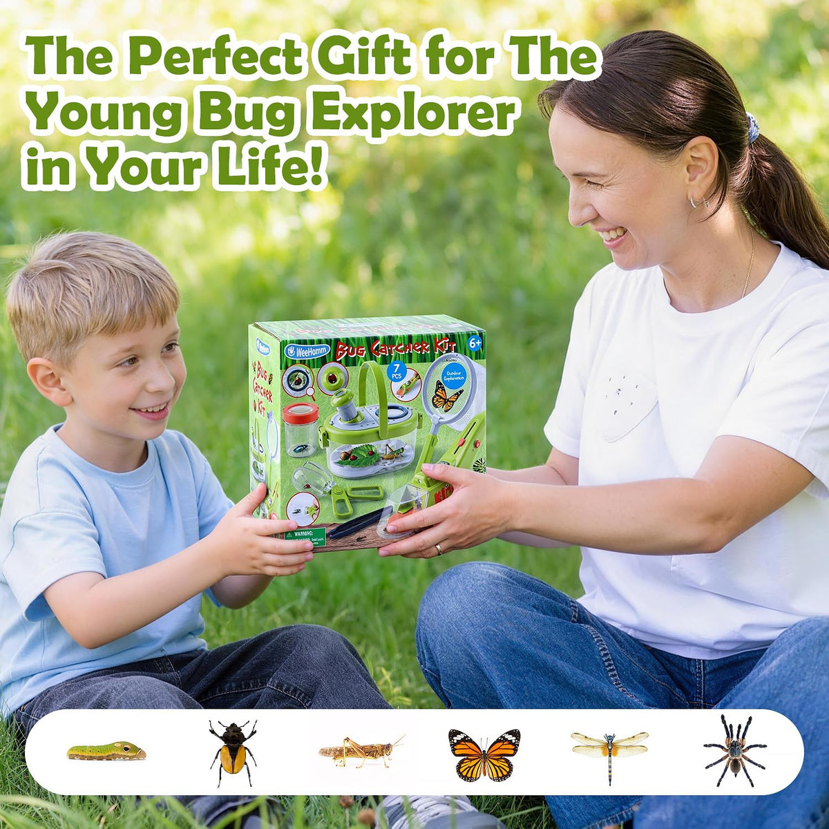 WeeHomm portable kit ready for home, park, or garden adventures.
