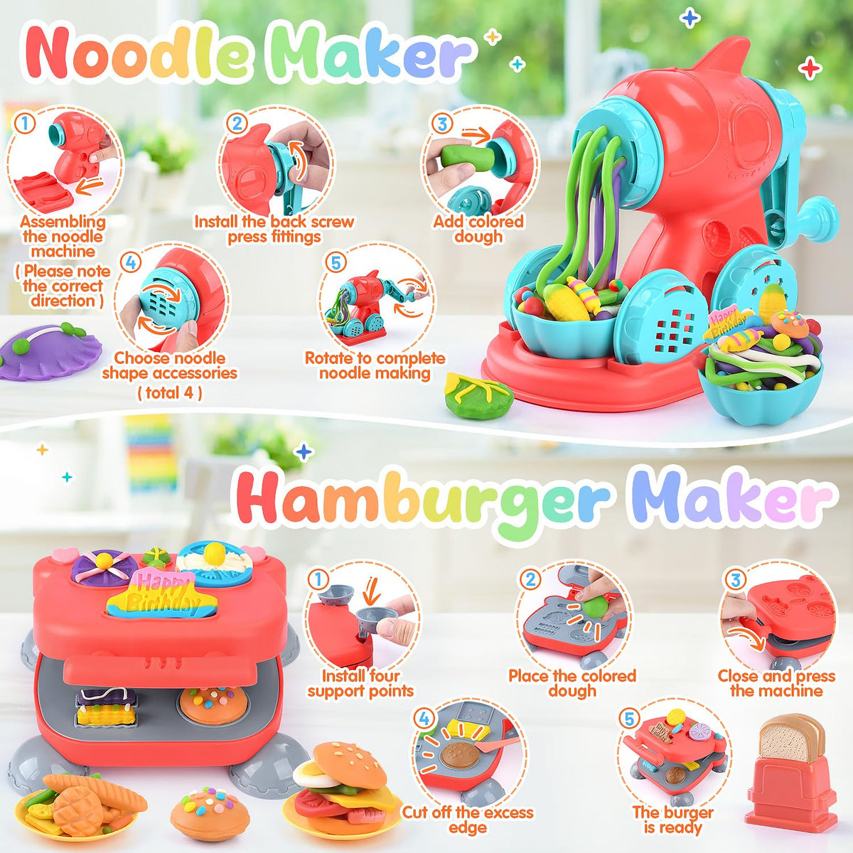 WeeHomm color dough accessories set adds variety for endless crafts