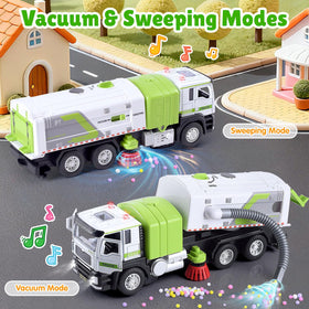 WeeHomm garbage truck openable door enhances interactive storytelling.