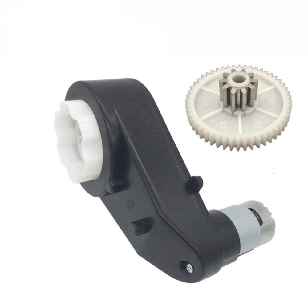 WEELYE 24V gearbox close-up showing high torque for kids ride-on cars