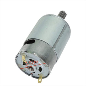 Weelye packaging contents showing motors and gear parts for replacement kit.