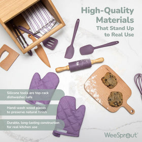 WeeSprout Little Chef carrying case keeping tools organized and portable.