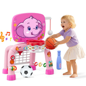 Wee Wonders 3-in-1 toddler sport toy boosts motor skills through active play.