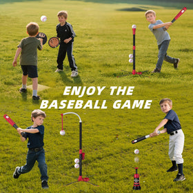 Wee Wonders 4-in-1 T-Ball adjustable stand adapts to growing skills for long-lasting fun