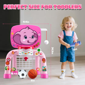 Wee Wonders LED lights and sounds enhance sensory exploration during play.
