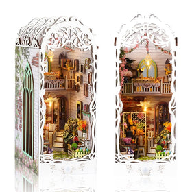 Wefaouse DIY Book Nook Kit cover art, a charming miniature world for your shelf decor
