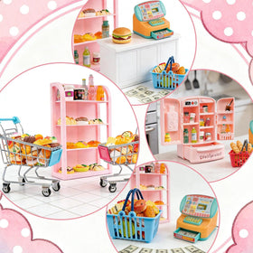 Wehoo dollhouse cash register for pretend checkout