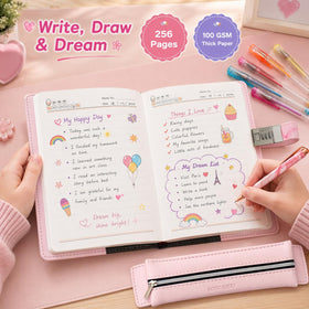 WeiAlico glitter gel pens add sparkle to notes and drawings.