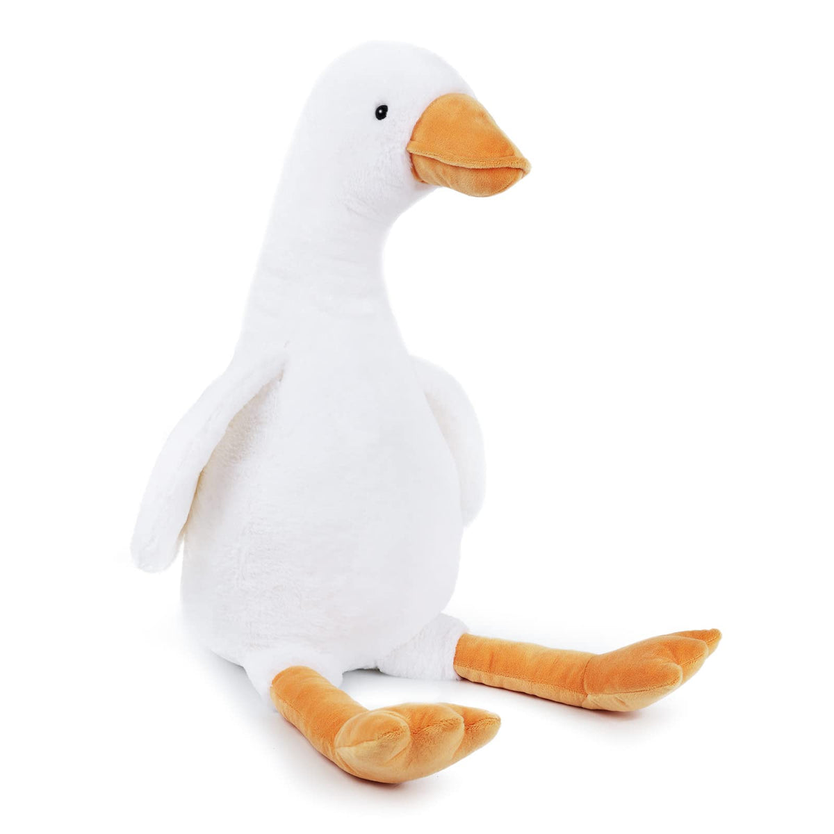 WEIGEDU 30-inch goose plush toy, oversized cuddle companion for bedtime