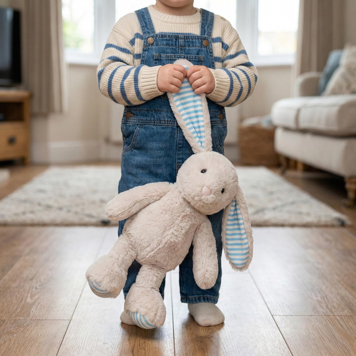 WEIGEDU bunny hug-size 17.7 inches for comforting snuggles