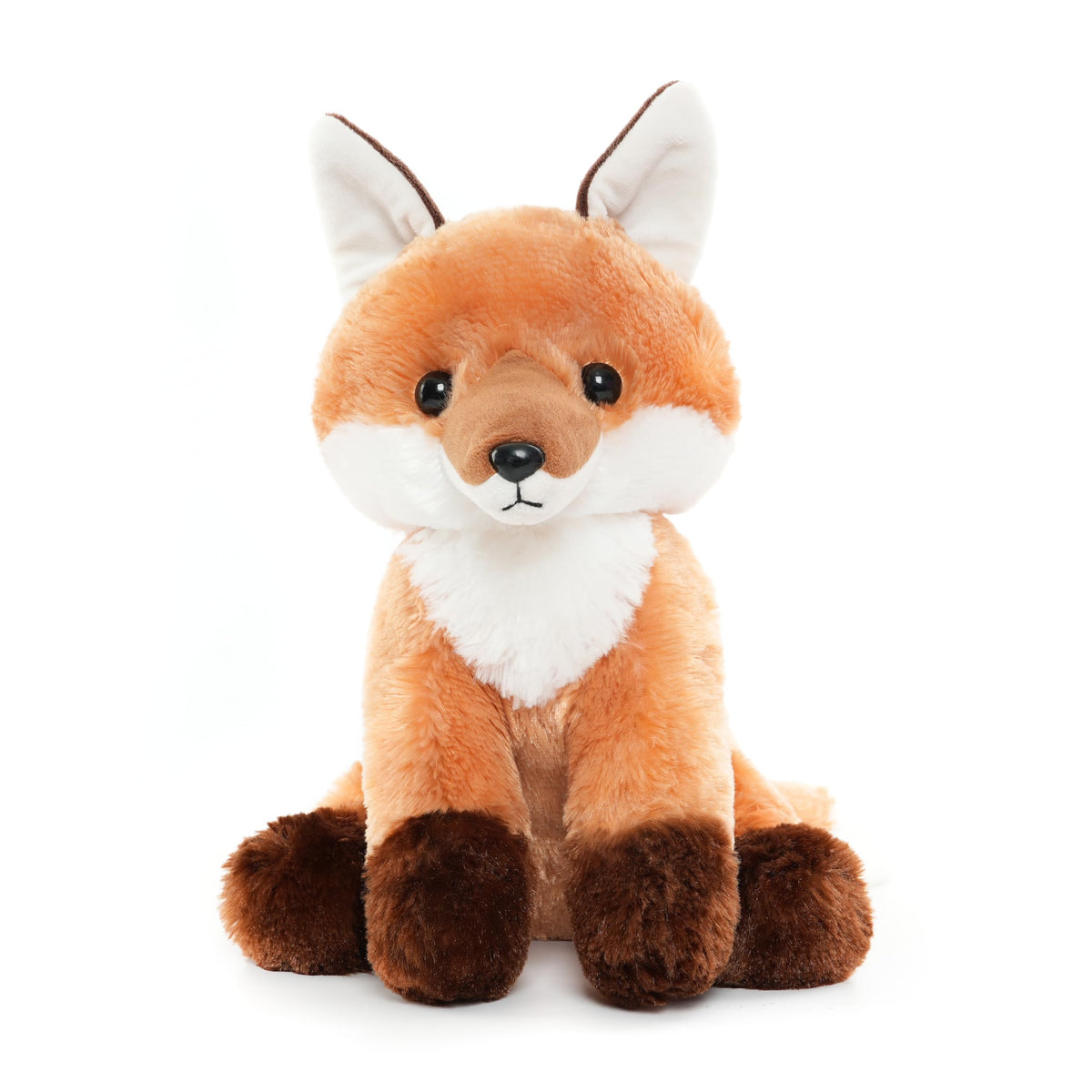 WEIGEDU cute red fox plush with big tail, ideal for bedtime hugs