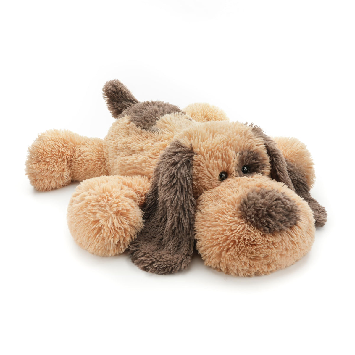 WEIGEDU floppy-dog-puppy brown face for gentle hugs and comfort