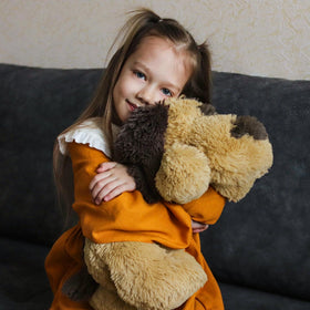 WEIGEDU floppy-dog-puppy-snuggle-friend for calming moments