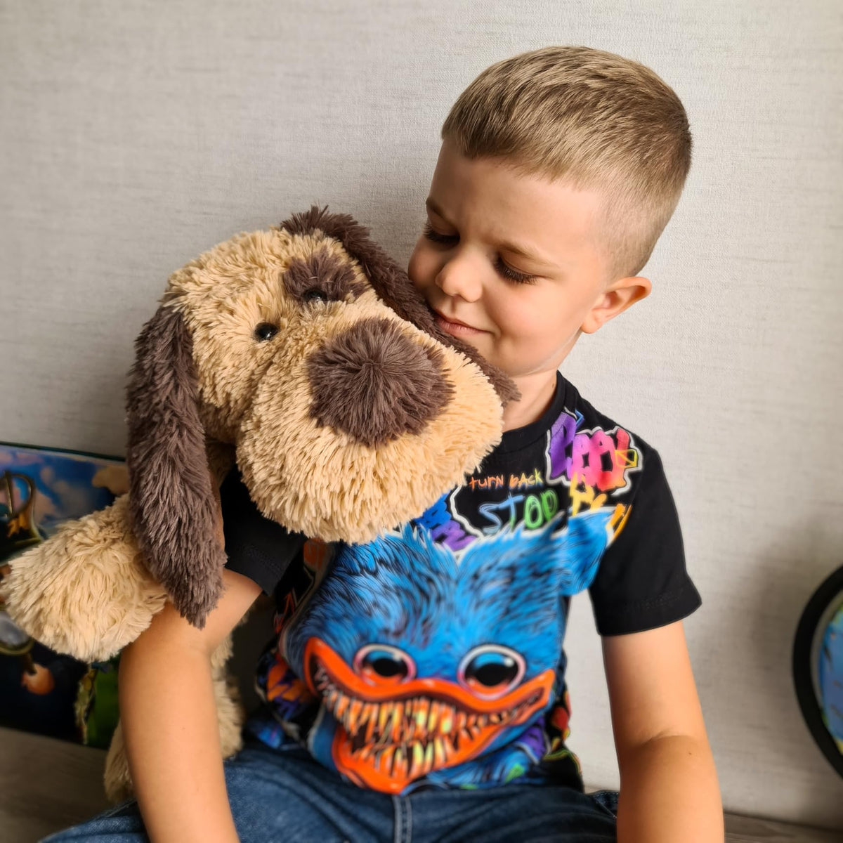 WEIGEDU floppy-dog-puppy soft-texture suitable for babies