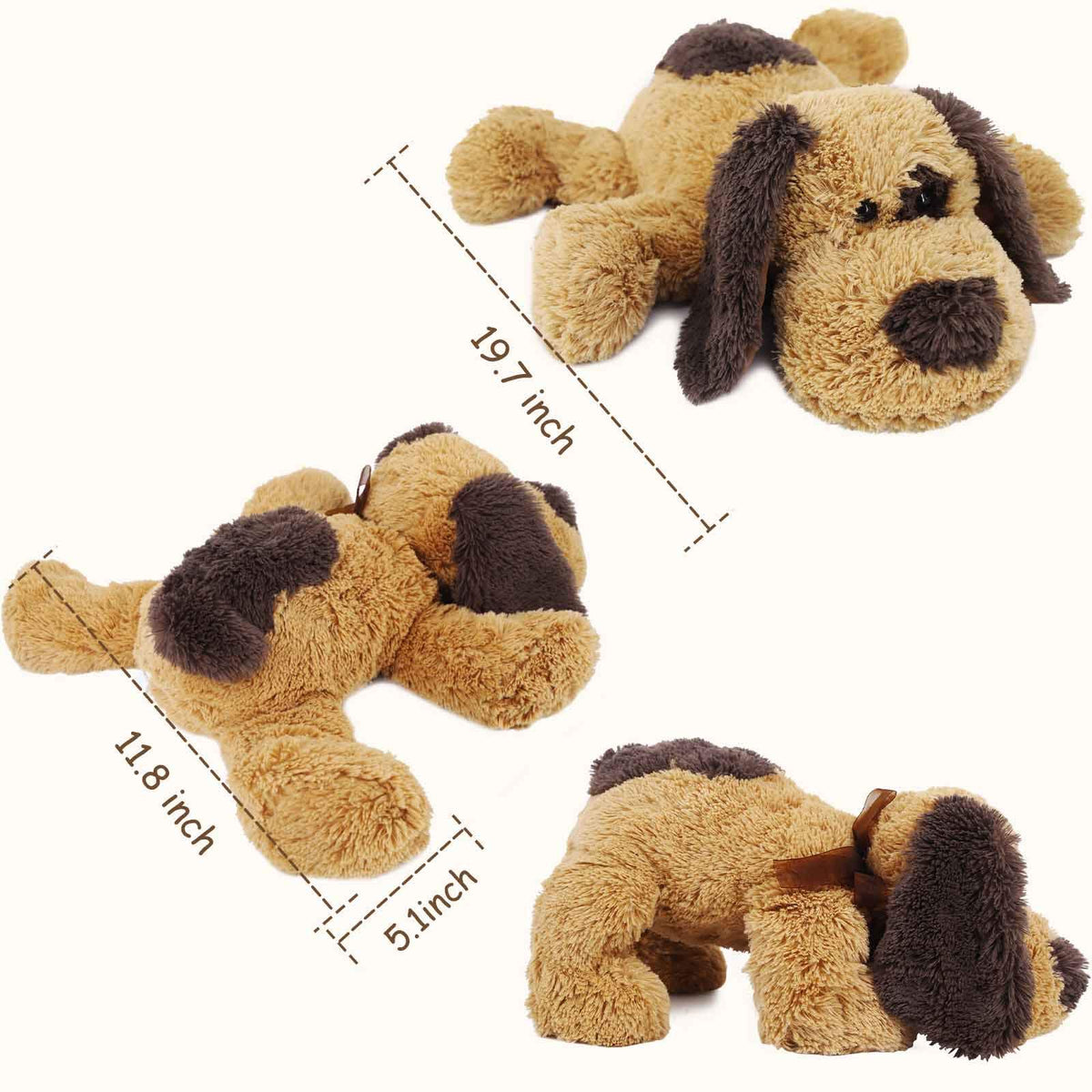 WEIGEDU floppy-dog-puppy valentines-gift warm hearted surprise