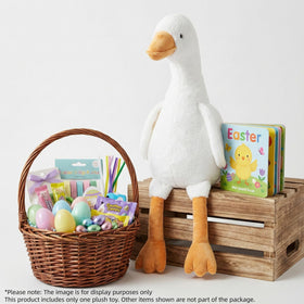 WEIGEDU goose plush with durable stitching for daily hugs
