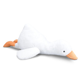 WEIGEDU goose plush machine washable on gentle cycle with cold water